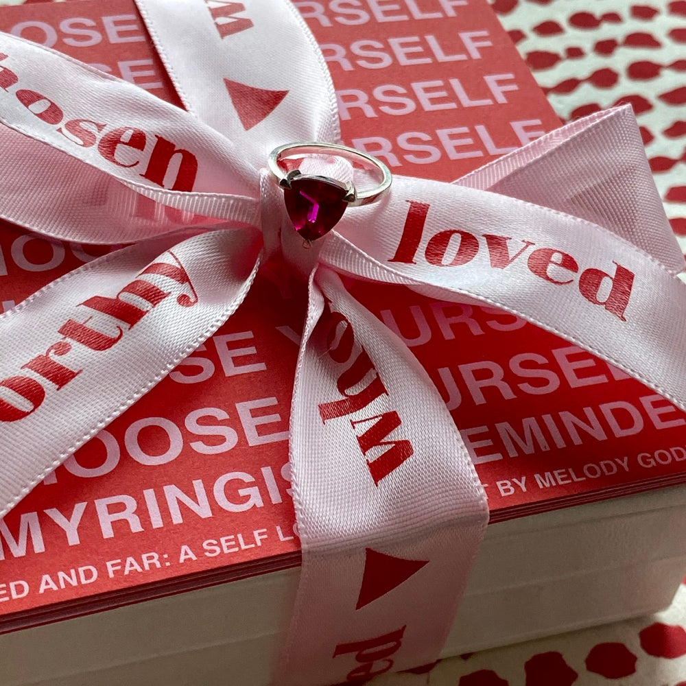 The Garnet Self Love Pinky Ring Is Here to Empower You