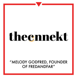 Article on the cnnekt - melody godfred, founder of fred and far