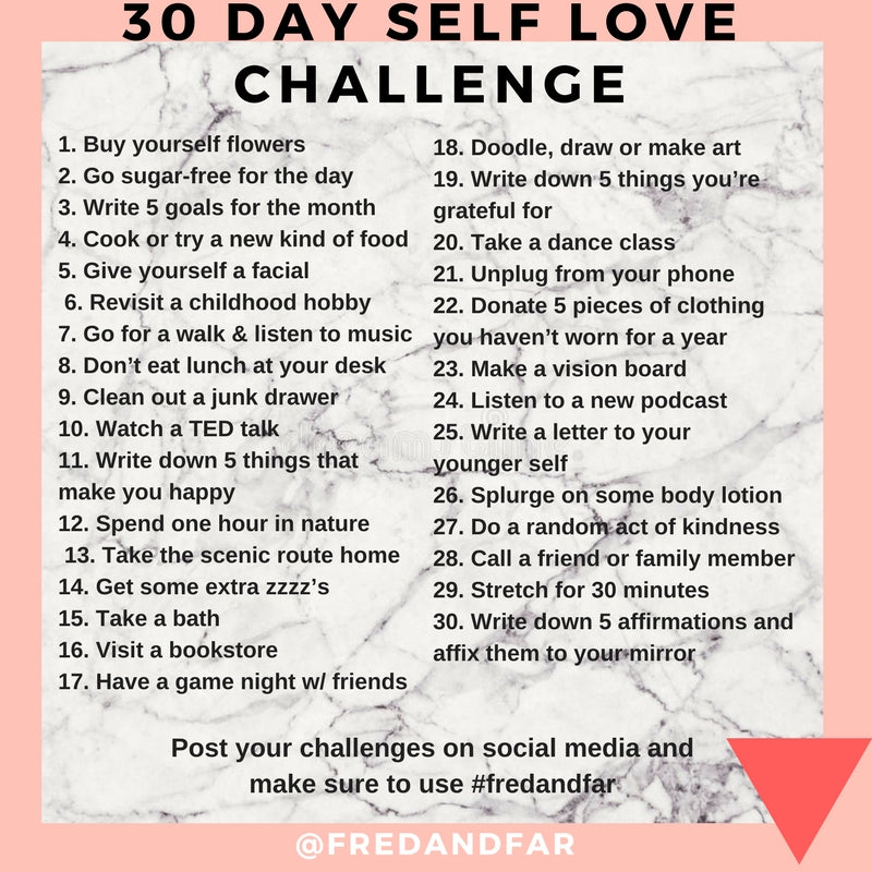 Article on 30 Day Self Love Challenge