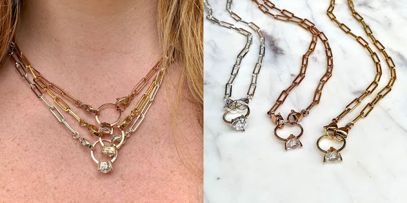 Introducing the Fred And Far Double Clip Necklace