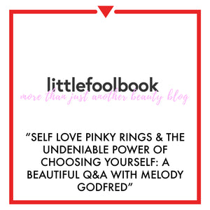 Article on littlefoolbook - Self Love Pinky Rings & The Undeniable Power Of Choosing Yourself: A ...