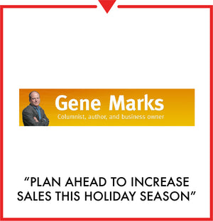 Article on gene marks blog - Plan ahead to increase sales this holiday season