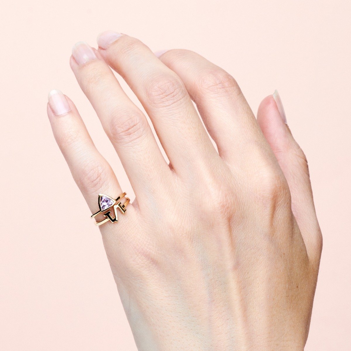 The Mini Self Love Pinky Ring
