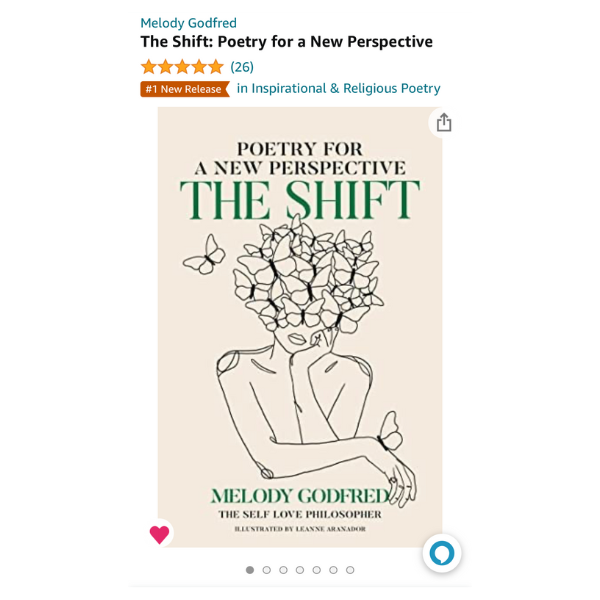 The Shift: Poetry for a New Perspective (Signed Copy)